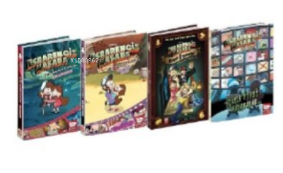 Disney Esrarengiz Kasaba Çizgi Roman 4 Kitap Kolektif