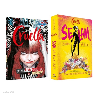 Disney Manga Cruella – Cruella Selam Zalim Yürek Takim 2 Kitap Kolekti
