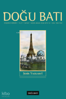 Doğu Batı Düşünce Dergisi Sayı: 67 ;Şehir Yazıları 1