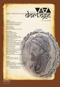 Dörtöğe Felsefe ve Bilim Tarihi Yazıları Hakemli Dergi Yıl:11 Sayı:22