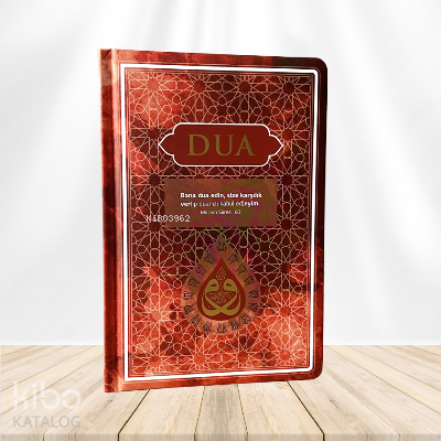 Dua (Evrâd-ı Şerîfe) Orta Boy - Arapça+Türkçe - Bordo (Genişletilmiş Y