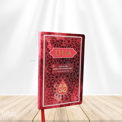 DUA (İngilizce-Arapça) - Cep Boy  - Bordo