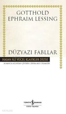 Düzyazı Fabllar Gotthold Ephraim Lessing