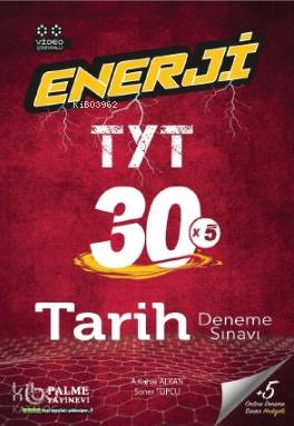 Enerji TYT Tarih 30 Deneme Sınavı