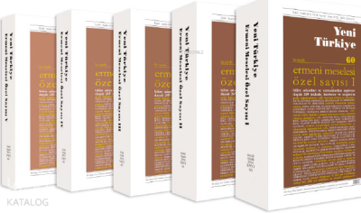 Ermeni Meselesi Özel Sayısı Sayı 60-61-62-63-64 (5 Cilt) Kolektif