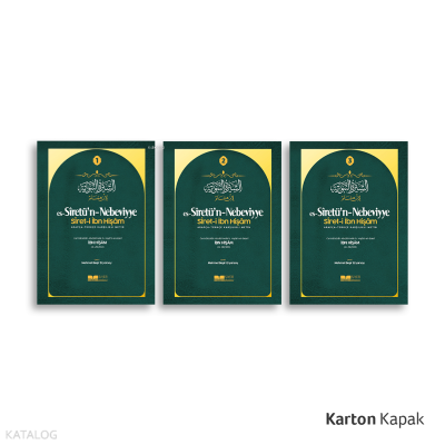 Es-Siretü'n - Nebeviyye Siret-I İbn Hişam 3 Cilt ( Karton Kapak )