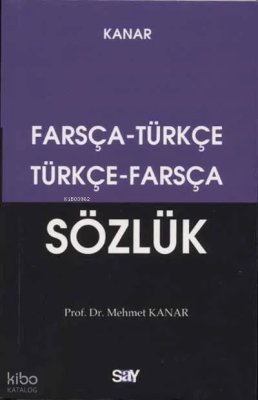 Farsça - Türkçe / Türkçe - Farsça Sözlük (Küçük Boy, Dönüşümlü) Mehmet