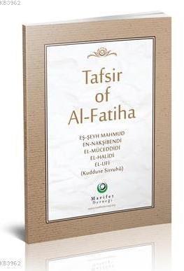 Fatiha Tefsiri İngilizce (Ciltli)