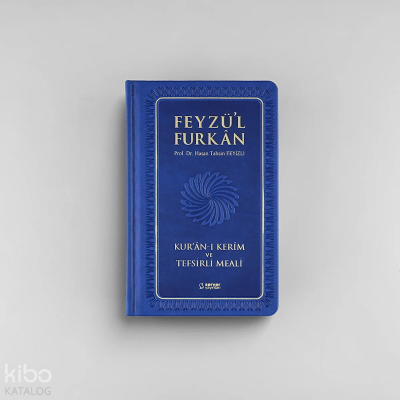 Feyzü'l Furkan Kur'an-ı Kerim ve Tefsirli Meali (Sempatik Cep Boy - Ciltli) Lacivert