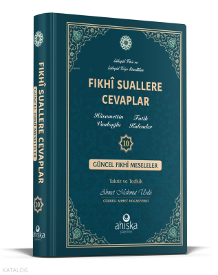 Fıkhi Suallere Cevaplar 10. Cilt