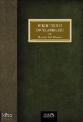 Fıkıh Usulü İncelemeleri