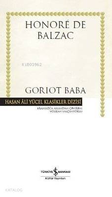 Goriot Baba (Ciltli) Honore De Balzac