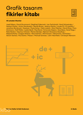 Grafik Tasarım Fikirler Kitabı;40 Ustadan İlhamlar