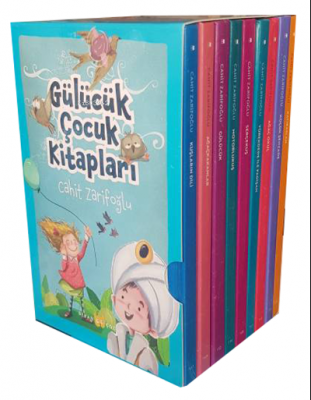 Gülücük Çocuk Kitapları;Renkli Ciltli Kutulu Set (9 Kitap) Cahit Zarif