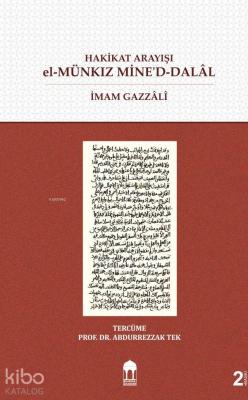 Hakikat Arayışı el-Münkız Mine'd-Dalâl (Türkçe=Arapça) Karşılıklı