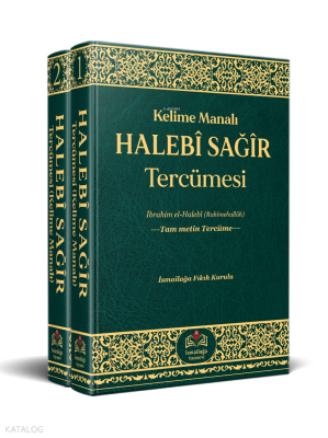 Halebî Sağîr 2 Cilt (Kelime Manalı)