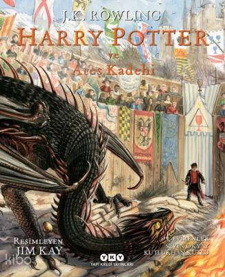 Harry Potter ve Ateş Kadehi - 4 (Resimli Özel Baskı, Ciltli); Resimli Özel Baskı