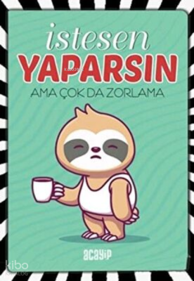 Havalı Tembel Hayvan Defter - Havalı Defterler