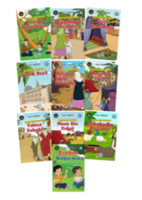 Hikayelerle Çocuklar İçin Sahabe Hayatı Set 10 Kitap cuma Karakoç