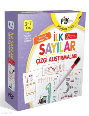 İlk Sayılar Çizgi Alıştırmalar