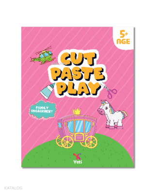 İngilizce Kes Yapıştır Oyna Kitabı 1 (Turuncu);(Cut, Paste & Play 1)