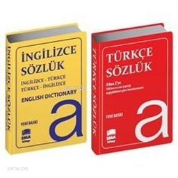 İngilizce-Türkçe Sözlük ve Türkçe Sözlük (2 Kitap Set Biala Kapak) Kol