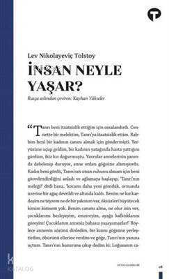 İnsan Ne İle Yaşar?