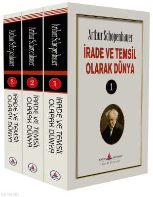 İrade ve Temsil Olarak Dünya (3 Cilt) Arthur Schopenhauer
