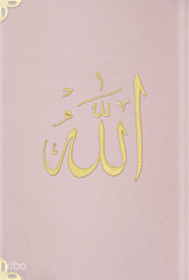 Kadife Cilt Mealli Yasin Cüzü (Pudra Pembe, Nakışlı, Büyük Cep Boy) Ah