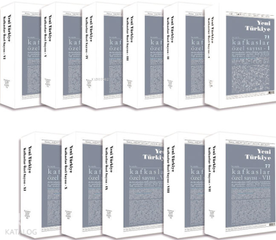 Kafkaslar Özel Sayısı Sayı 71-72-73-74-75-76-77-78-79-80-81 (11 Cilt)