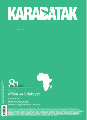 Karabatak Sayı: 73;Anadolu Şehirleri ve Edebiyat - 2 Kolektif