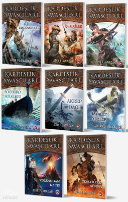 Kardeşlik Savaşçıları John Flanagan Seti - (8 Kitap) John Flanagan