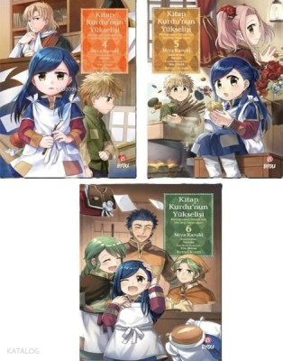 Kitap Kurdu'nun Yükselişi (3 Kitap Set) Miya Kazuki