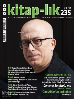 Kitap–lık 235 - Eylül – Ekim 2024 Murat Yalçın