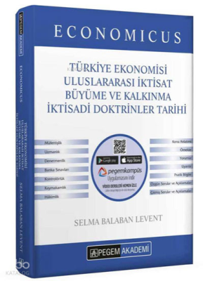 KPSS A Grubu Economicus Türkiye Ekonomisi, Uluslararası İktisat, Büyüme ve Kalkınma, İktisadi Doktrinler Tarihi Konu Anlatımı