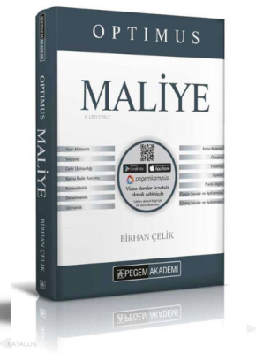 KPSS A Grubu Optimus Maliye Konu Anlatımı Birhan Çelik