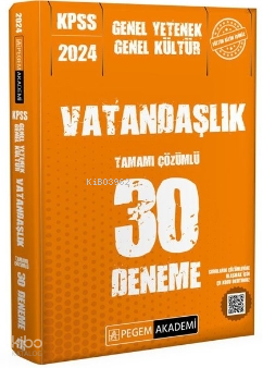 KPSS Genel Kültür Genel Yetenek Vatandaşlık 30 Deneme Kolektif