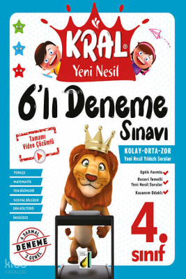 Kral Yeni Nesil 6’lı Deneme Sınavı (4. Sınıf)