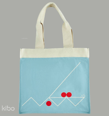 Kûfi Mücerret “Mavi Ketebe” Çanta