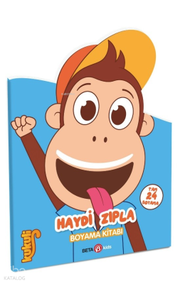 Kukuli - Haydi Zıpla Boyama Kitabı Kolektif