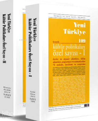 Kültür Politikaları Özel Sayısı  Sayı: 109-110 (2 Cilt)