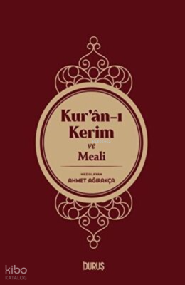 Kur’Ân-I Kerim Ve Meâli Orta Boy