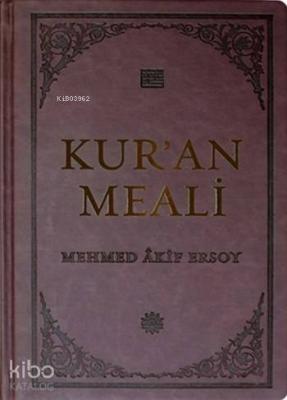 Kur'an Meali (Prestij, Deri Ciltli)