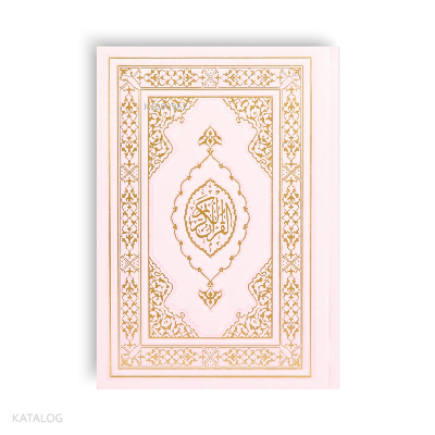 Kuranı Kerim Hafız Boy Termo Deri Toz Pembe