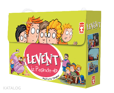 Levent İz Peşinde 6 Set (5 Kitap) Mustafa Orakçı