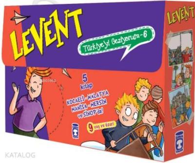 Levent Türkiyeyi Geziyorum 6 Set (5 Kitap) Mustafa Orakçı