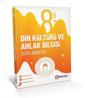 Lider Plus Yayınları 8. Sınıf LGS Din Kültürü ve Ahlak Bilgisi Soru Bankası Lider Plus