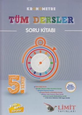 Limit Yayınları 5. Sınıf Tüm Dersler Kronometre Soru Kitabı Limit