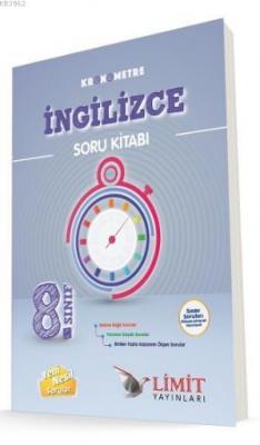 Limit Yayınları 8. Sınıf LGS İngilizce Kronometre Soru Kitabı Limit