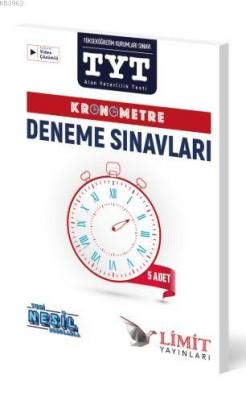 Limit Yayınları TYT Kronometre 5 Deneme (Özel Kutuda)  Limit